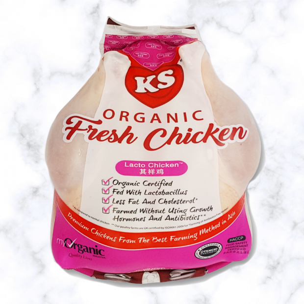 Fresh Whole Organic Lacto Chicken